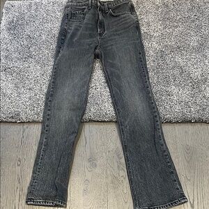 rag & bone Women's Black-Grey Skinny Jeans